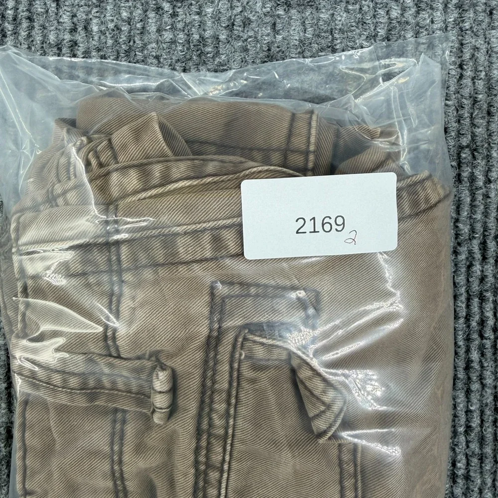 Vintage Old Navy Cargo Shorts Mens Size 28 Brown Military Heavyweight Canvas Y2K